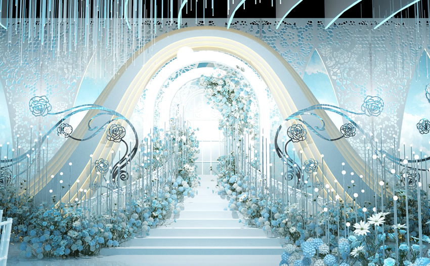 淳安釡香烙馍村水晶厅效果展示